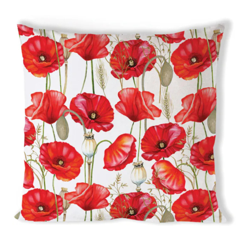 Kissenhülle Poppy all over
