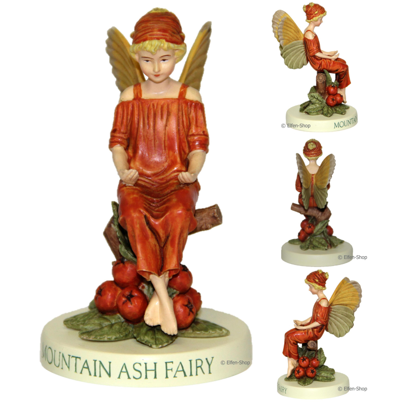 Flower-Fairy Elfe Eberesche (Sockel)