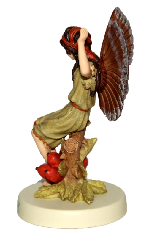 Flower-Fairy Elfe Hagebutte (Sockel)
