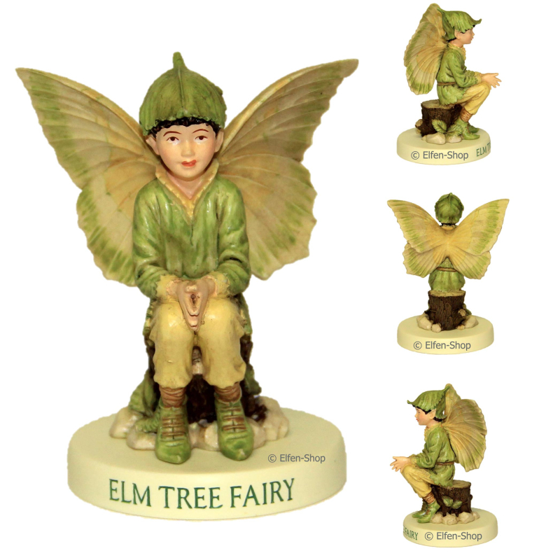 Flower-Fairy Elfe Ulme (Sockel)