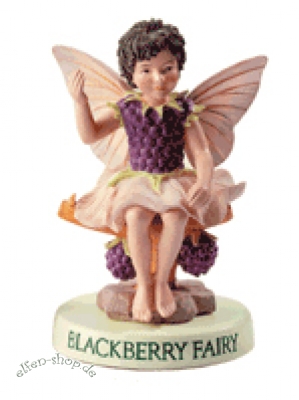 Flower-Fairy Elfe Brombeere (Sockel)