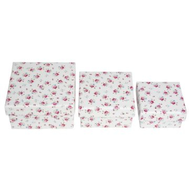 Geschenkboxen La petit rose 3er Set