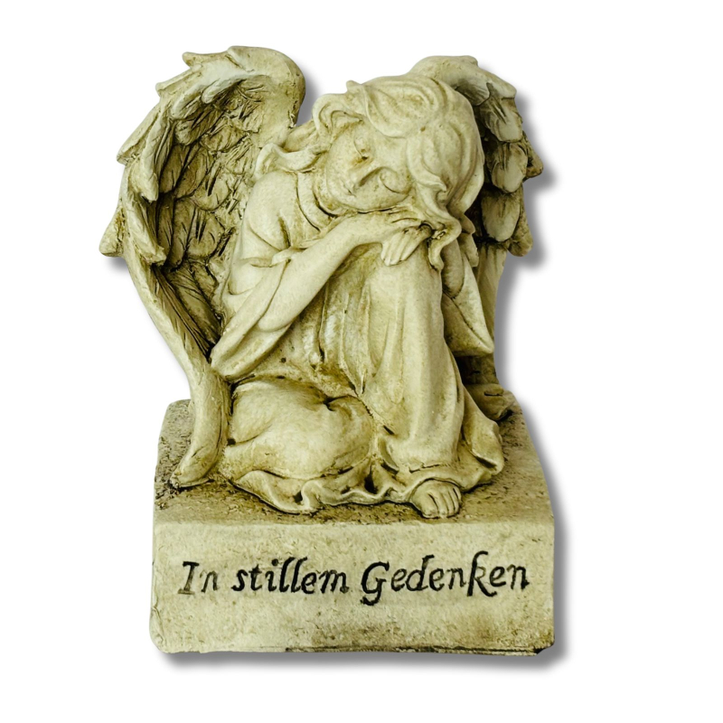 Grabdeko Engel "In stillem Gedenken"