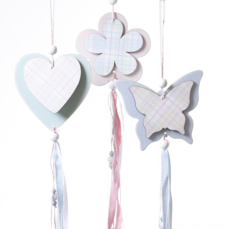 3er Set Hänger Pastell