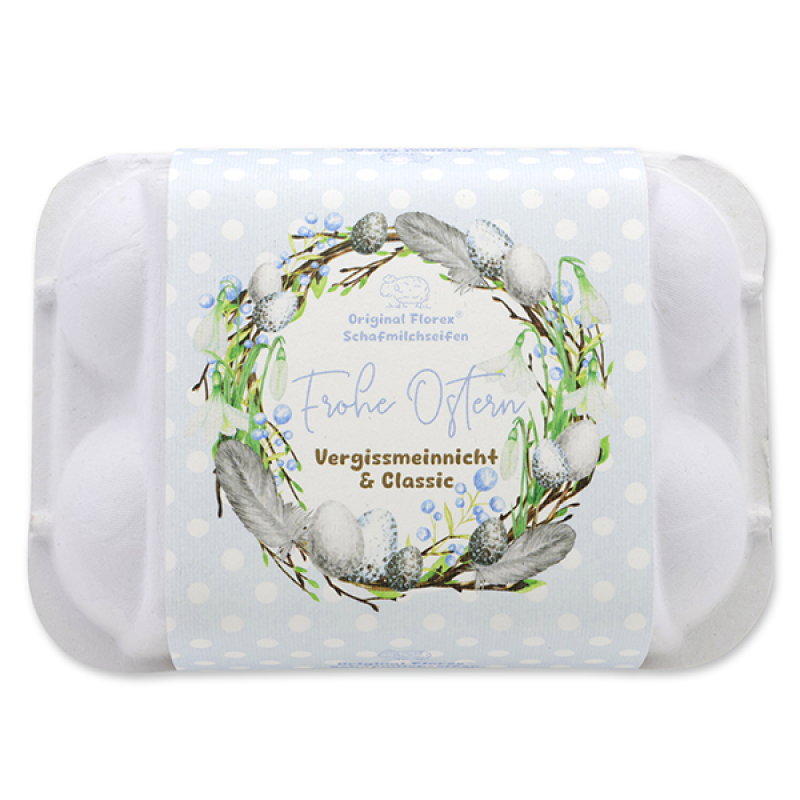 Schafmilchseifen Ostereier Vergissmeinnicht/Classic