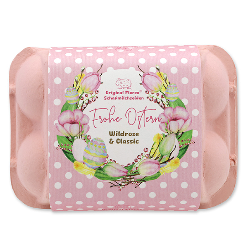 Schafmilchseifen Ostereier Wildrose/Classic