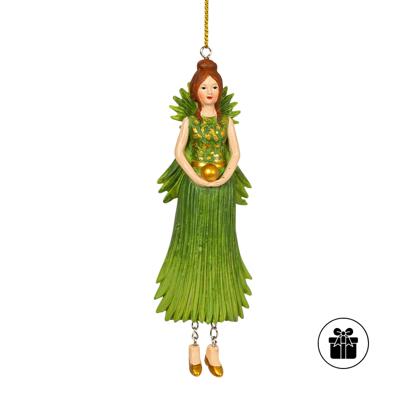 Hanfpalmenblattmädchen zum Hängen