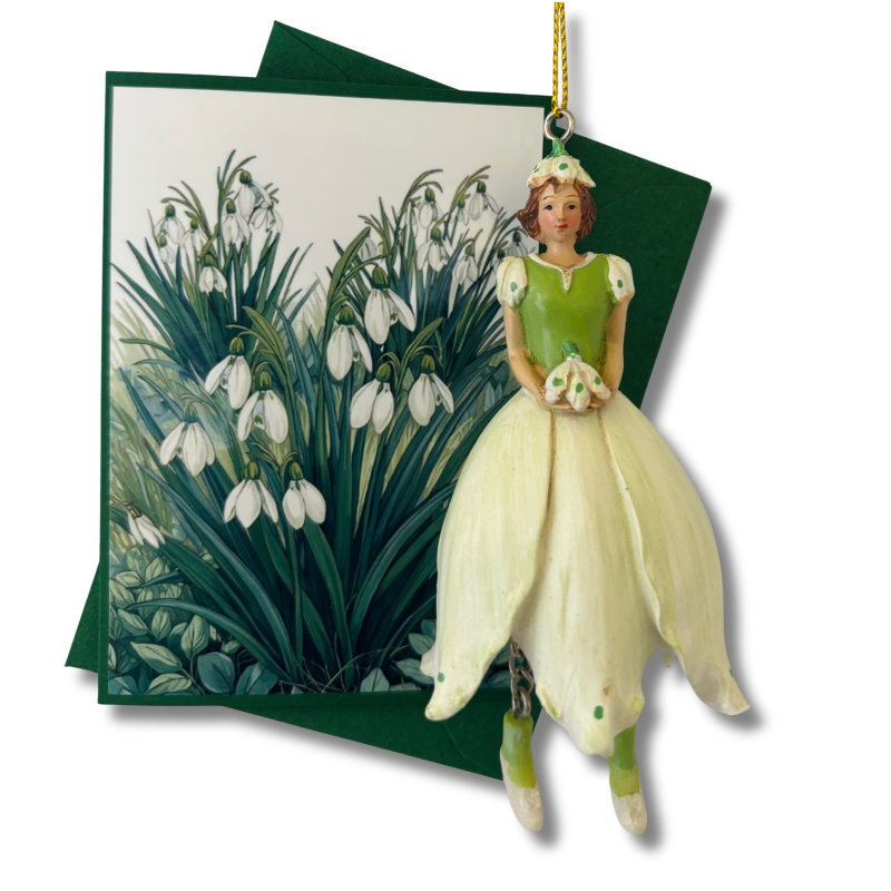 Märzenbechermädchen zum Hängen