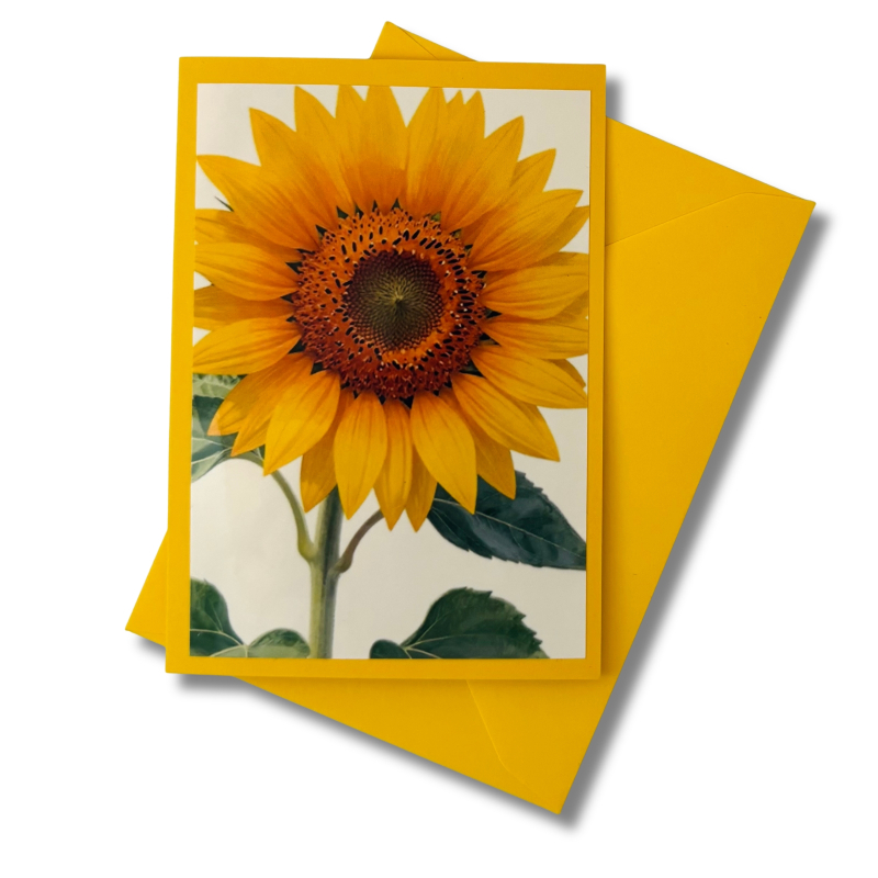 Sonnenblumenmädchen zum Hängen