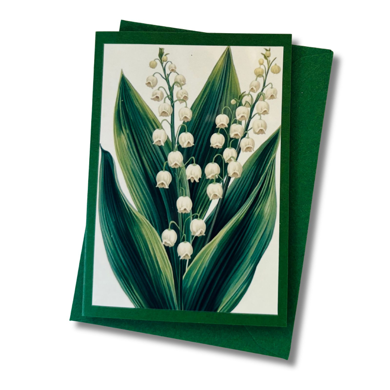 Mini-Karte Maiglöckchen