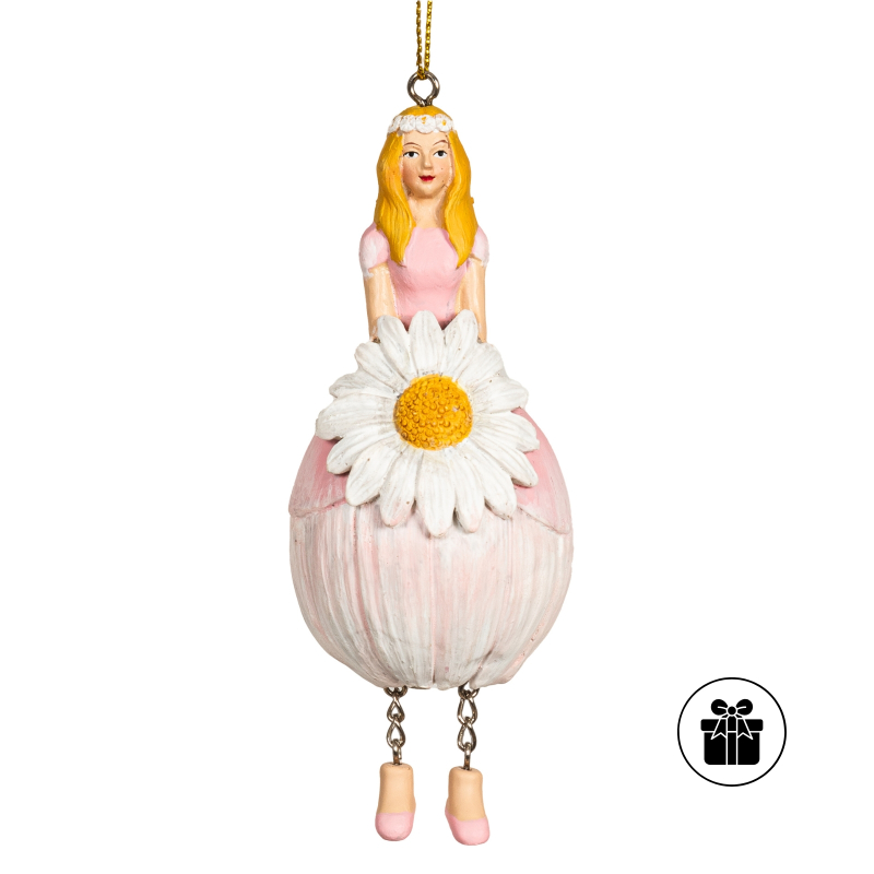 Gänseblümchenmädchen zum Hängen