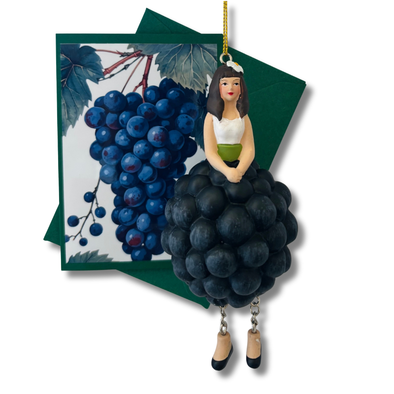 Mini-Karte Weintraube