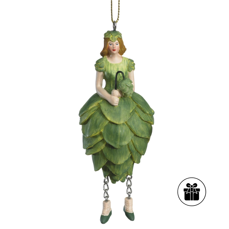 Hopfenmädchen zum Hängen