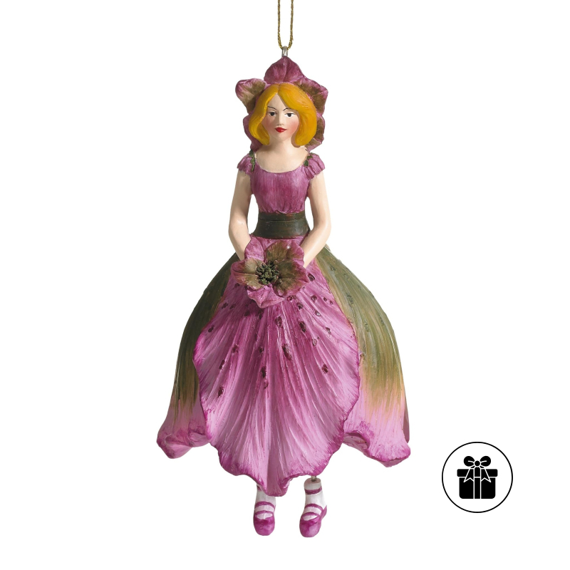 Christrosenmädchen ROSA zum Hängen