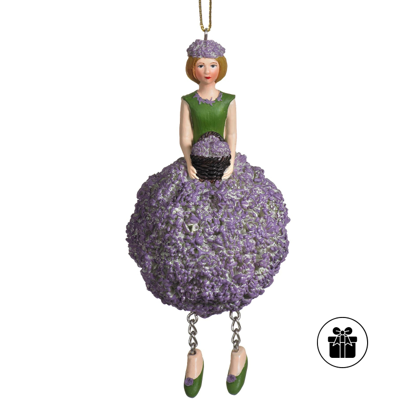 Alliummädchen lila zum Hängen