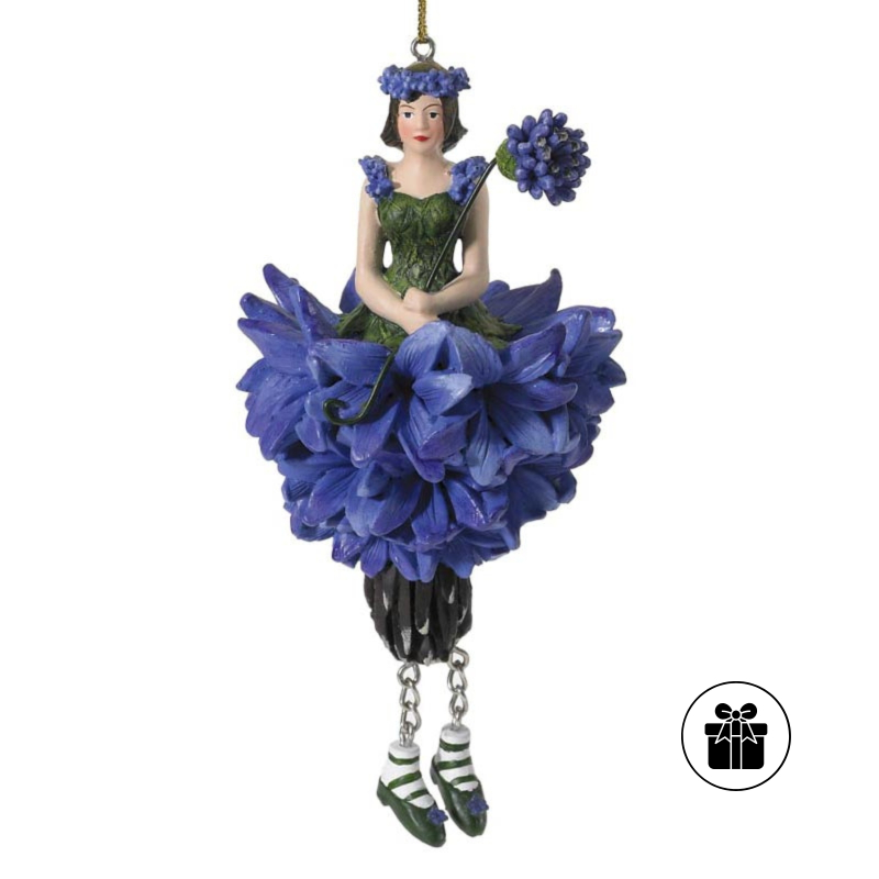 Kornblumenmädchen zum Hängen