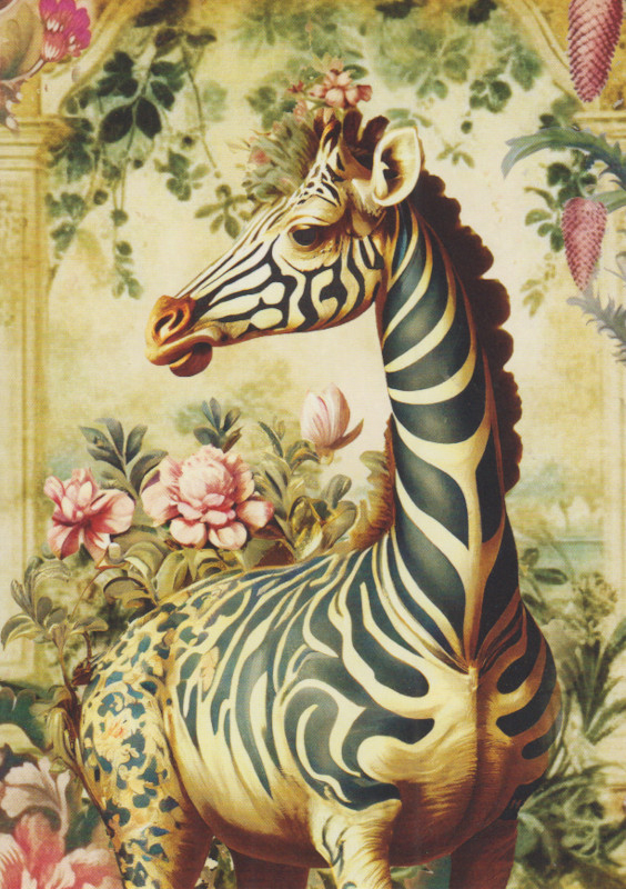 Postkarte Rococo