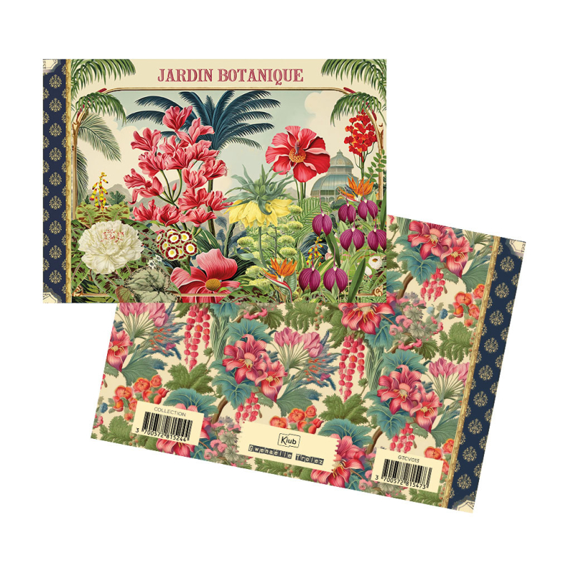 Notizheft Jardin Botanique