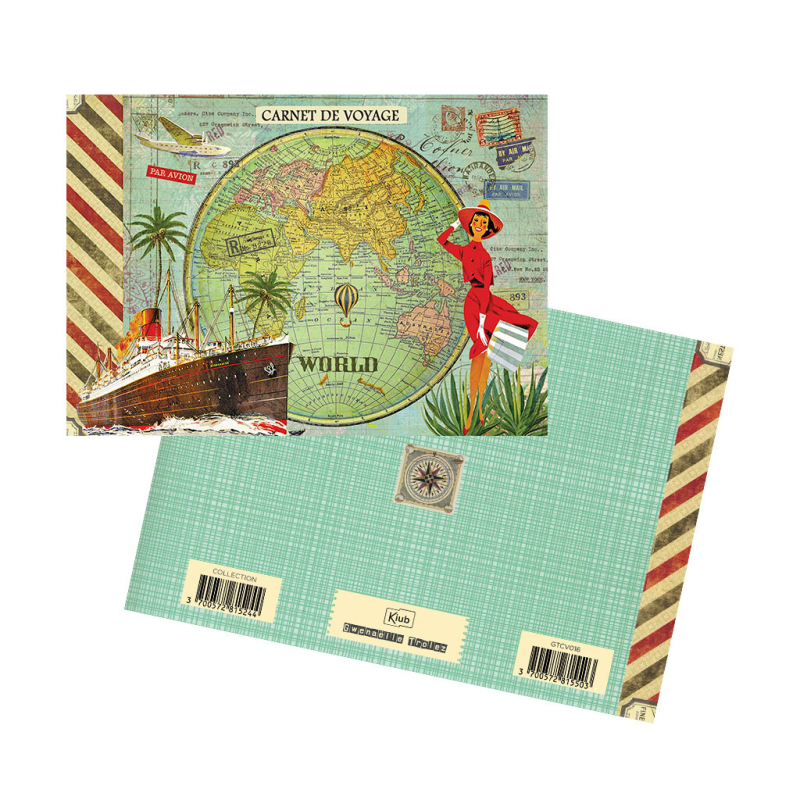 Notizheft Carnet de Voyage World