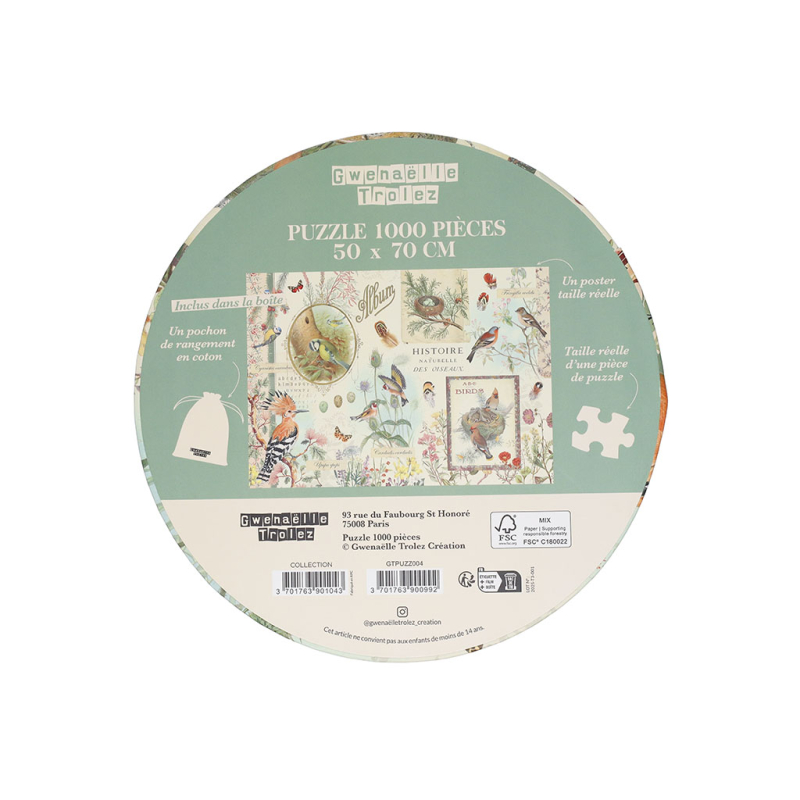 Puzzle Oiseaux