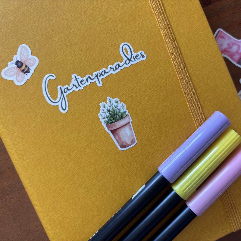 Stickerset Gartenparadies