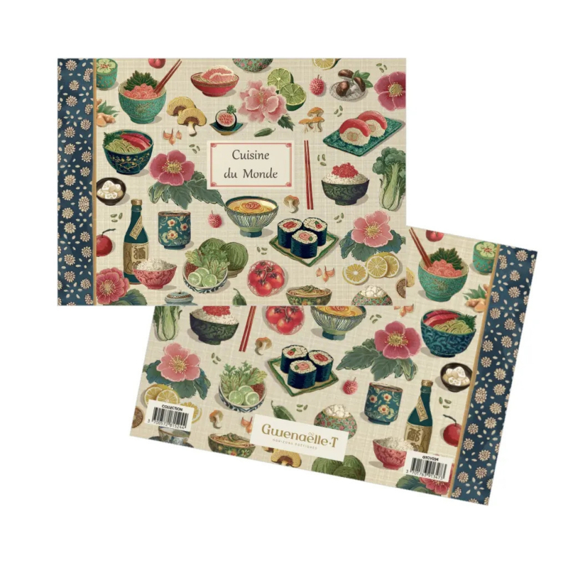 Notizheft Cuisine de monde