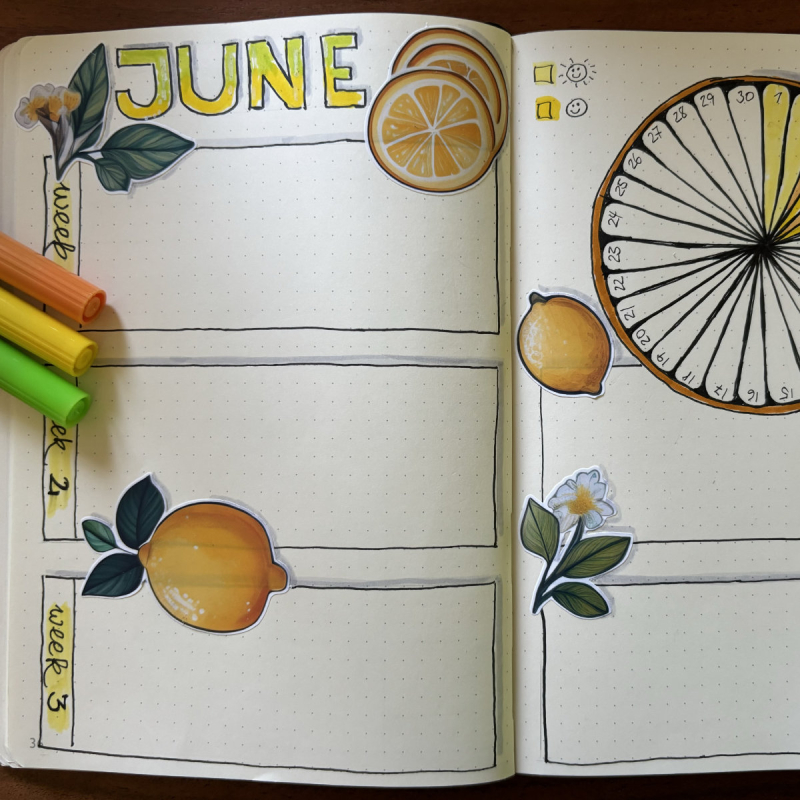 Stickerset Lemon